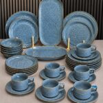 Столовий сервіз "Сірий граніт" на 6 персон (32 предмети)