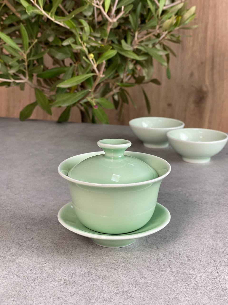 Гайвань фарфорова "Шуї", 140 мл, у подарунковій коробці Зображення 2 – thePosudka Гайвань фарфорова "Шуї", 140 мл, у подарунковій коробці - Зображення 2